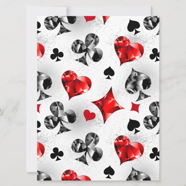 Tarjeta de juego de jugador de póquer se adapta a  (Anverso)