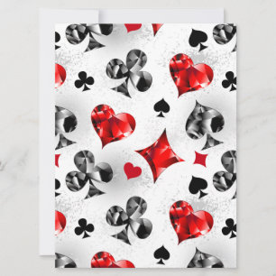 Tarjeta de juego de jugador de póquer se adapta a 
