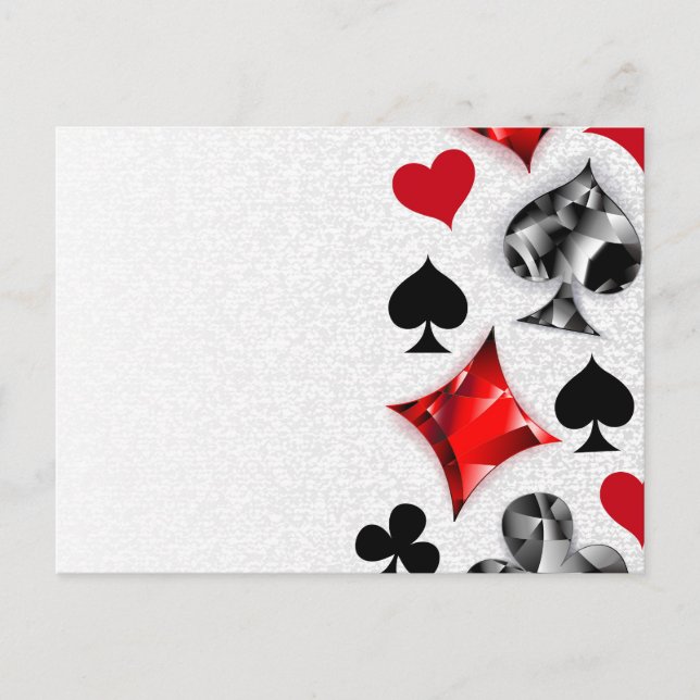 Tarjeta de juego de jugador de póquer se adapta a  (Anverso)
