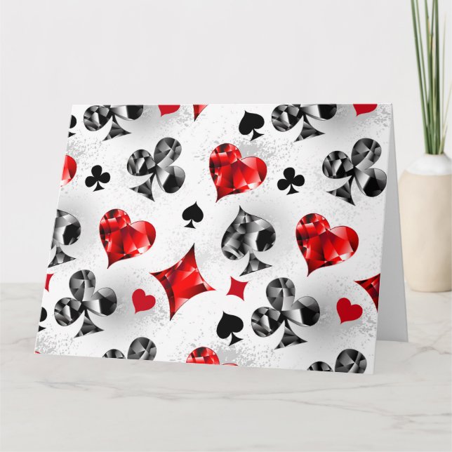 Tarjeta de juego de jugador de póquer se adapta a  (Anverso)