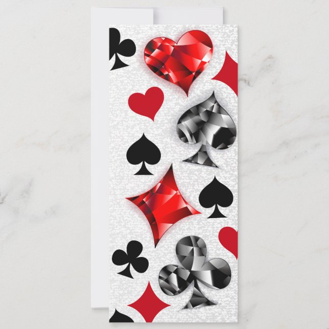 Tarjeta de juego de jugador de póquer se adapta a  (Anverso)