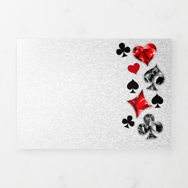 Tarjeta de juego de jugador de póquer se adapta a  (Foto de portada)