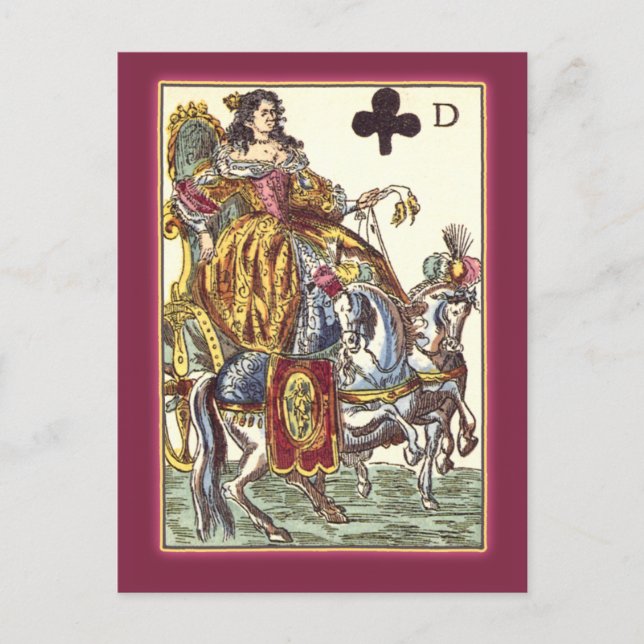 Tarjeta de juego de París, siglo XVII (Anverso)