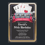 Tarjeta de juego de póquer con invitación de cumpl<br><div class="desc">Invitación de cumpleaños de Poker Jugando con tarjeta Casino Gold. Invitación del purpurina del tema del casino,  18 20 21 30 40 50 60 70 80 90 100,  Cualquier edad. Para una mayor personalización,  haga clic en el botón "Personalizar" y utilice nuestra herramienta de diseño para modificar esta plantilla.</div>