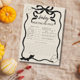 Tarjeta de Juego de Predicción de Little Boo Coque