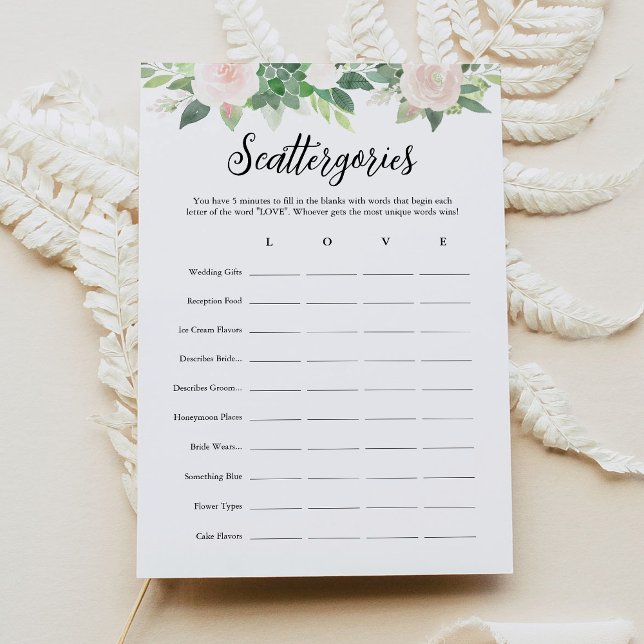 Tarjeta de juego DEVON Scattergories Brigories Sho (Subido por el creador)