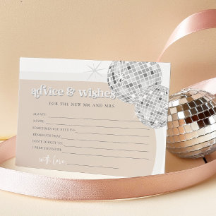 Tarjeta de juego Disco Consejos y Deseos de Ducha 