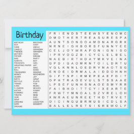 Tarjeta de juego divertida Happy Birday