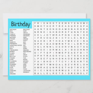 Tarjeta de juego divertida Happy Birday
