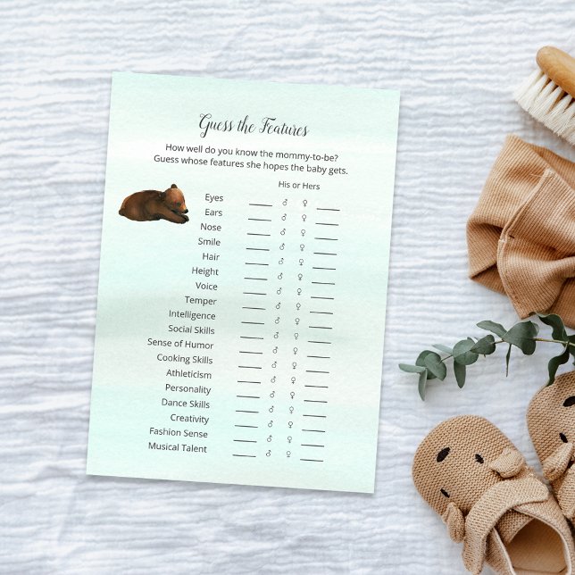 Tarjeta de juego Forest Adventure Bears (Subido por el creador)