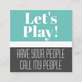 Tarjeta de juego moderna para niños