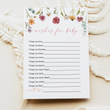 Tarjeta de juego para bebés CAMILLA Wildflower