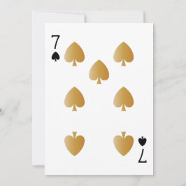 Tarjeta de juego para Fiesta de Casino 7