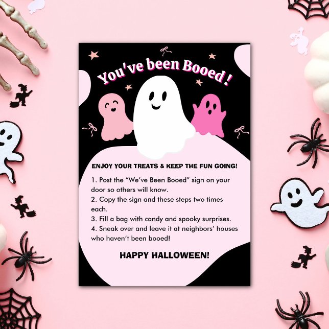 Tarjeta de juego para vecinos de Halloween “Te han (Subido por el creador)