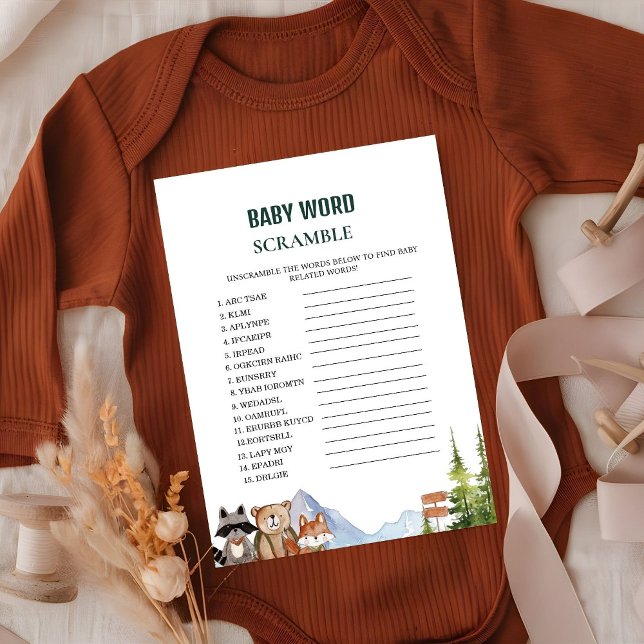 Tarjeta de juego Rustic Woodland Adventure para la (Subido por el creador)