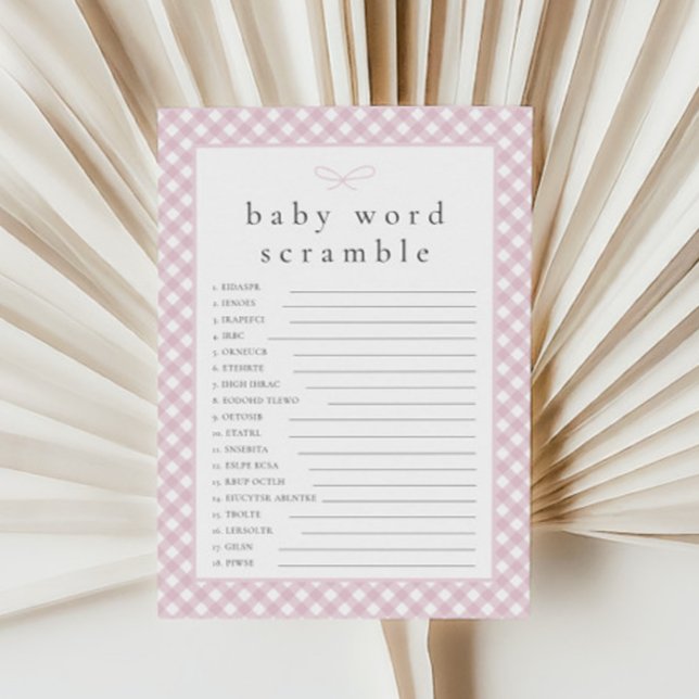 Tarjeta de juego Scramble Bow Bow Bow (Subido por el creador)