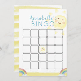 Tarjeta de juego Sunshine Birday Bingo