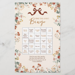 Tarjeta de Juegos de Bingo Coquette Berry Enamorad