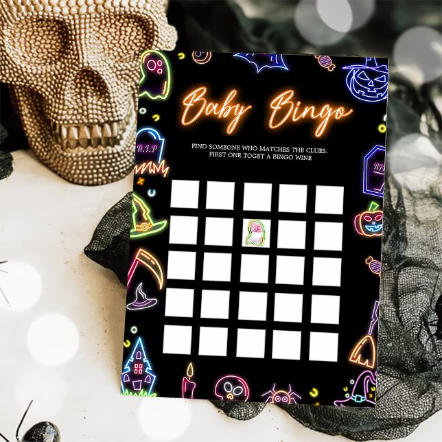 Tarjeta de Juegos de Bingo de Halloween Espeluznan (Subido por el creador)