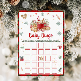 Tarjeta de juegos de ducha de bebé Bingo de bebé d