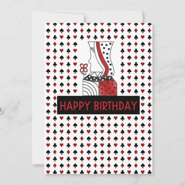 Tarjeta de juerga de cumpleaños (Anverso)