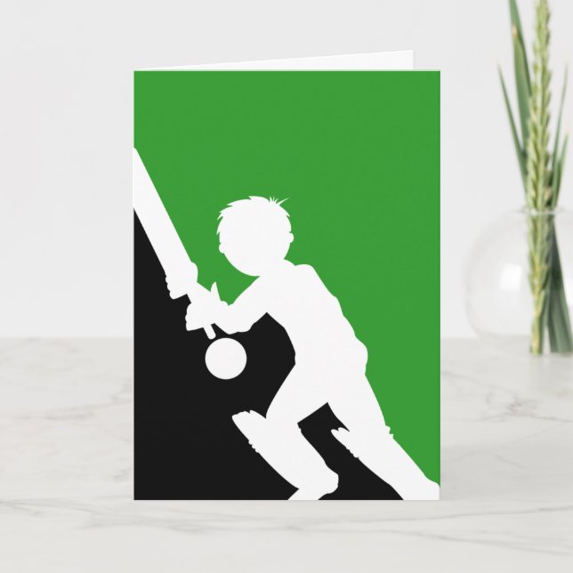 Tarjeta de jugador de cricket (Anverso)