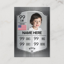 Tarjeta de jugador de hockey sobre césped Pro Shie