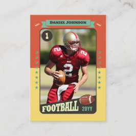 Tarjeta de jugador de tarjeta de Personalizado de 