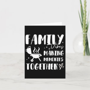 Tarjeta De Julio La Reunión De Reunión De La Familia Bbq H