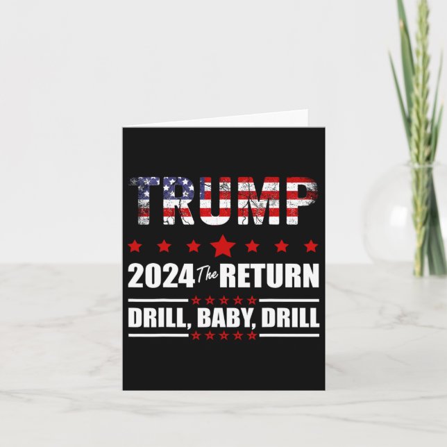 Tarjeta De Julio Trump 2024 Drill Ba (Anverso)