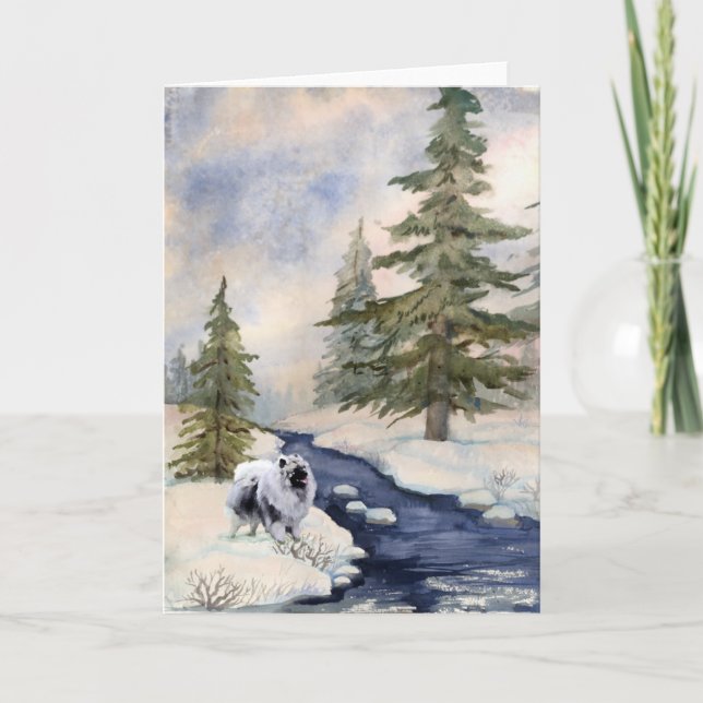 Tarjeta de Kees de la nieve (Anverso)