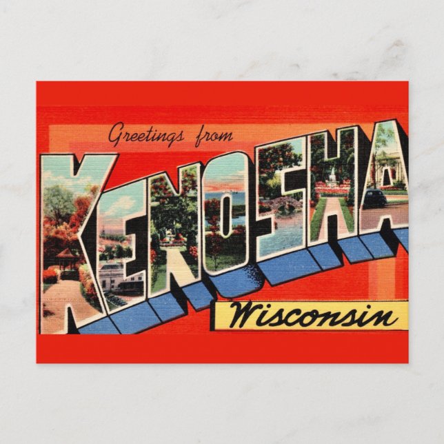 Tarjeta de Kenosha WI (Anverso)