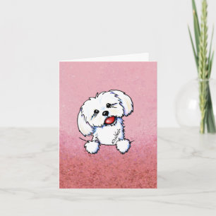 tarjeta de KiniArt Shih Tzu