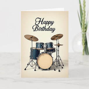 Tarjeta de Kit de Tambor Festivo