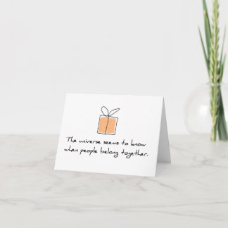 tarjeta de la adopción de los congatulations
