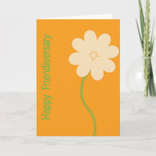 Tarjeta de la amistad (Anverso)