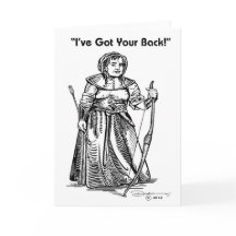 Tarjeta de la amistad de la mujer