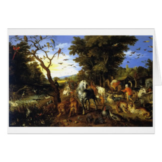 Tarjeta de la arca de Noah