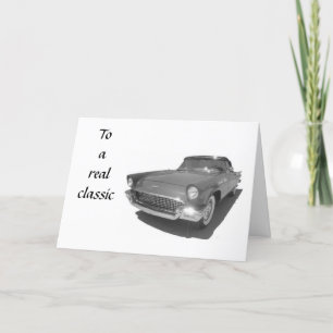 TARJETA DE LA BANDA A UN "CLÁSICO REAL"