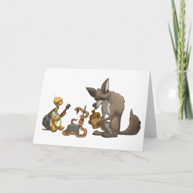 Tarjeta de la banda de jarro del desierto (espacio (Anverso)