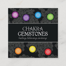 Tarjeta de la billetera Chakra Gemstone