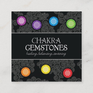 Tarjeta de la billetera Chakra Gemstone