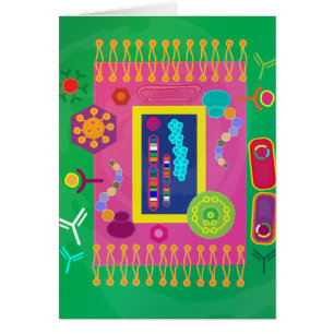 Tarjeta de la biología