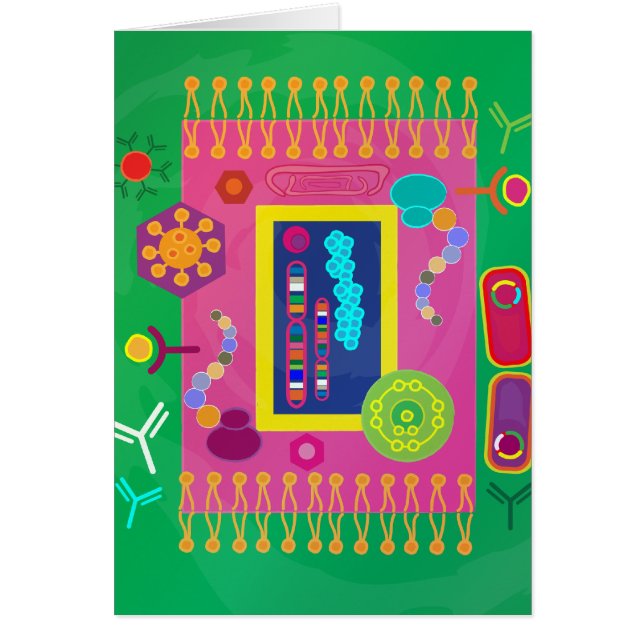 Tarjeta de la biología (Frente)