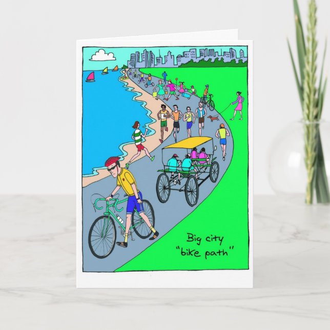 Tarjeta de la buena suerte para el triatleta - Rut (Anverso)