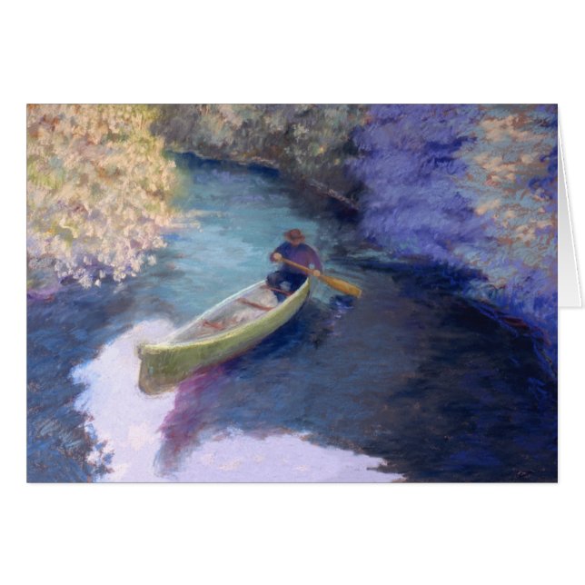 Tarjeta de la canoa (Anverso (Horizontal))
