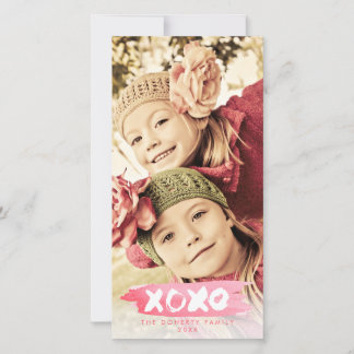Tarjeta de la capa de la foto del navidad de la