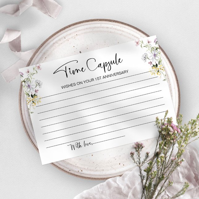 Tarjeta de la cápsula de la hora del primer aniver (Subido por el creador)