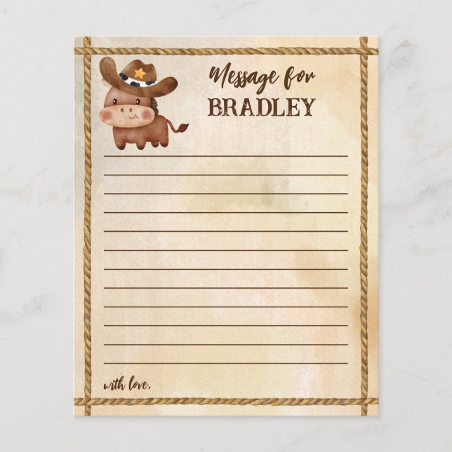 Tarjeta de la cápsula de la primera hora de rodeo  (Anverso)