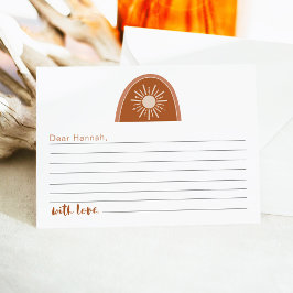 Tarjeta de la cápsula del primer cumpleaños del ar